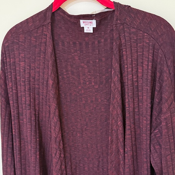 Chic Women's Maroon Cardigan Size XL ( Fits XL-XXL) - Picture 5 of 5